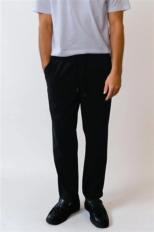 Caleb Loose Fit Jeans - Sort - L - TeeShoppen