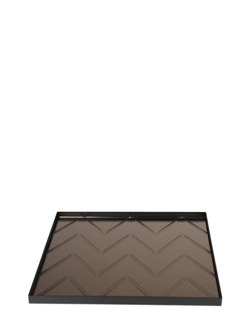 The Herringb Tray Specktrum Brown