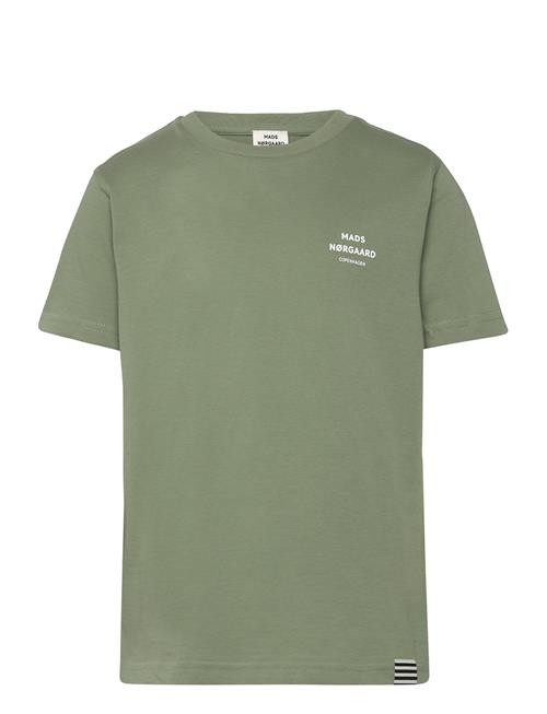 Printed Tee Thorlino Tee Mads Nørgaard Green