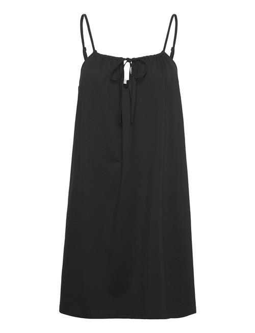 Se Rwnancy Strap Dress Rosemunde Black ved Booztlet