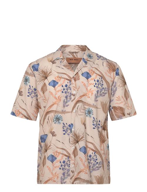 Mmgjoel Bliss Ss Shirt Mos Mosh Gallery Beige