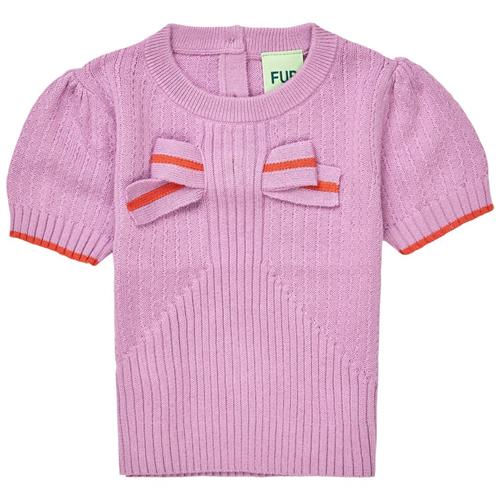 FUB Baby Strikket Kortærmet Sweater Orchid | Lyserød | 68 cm
