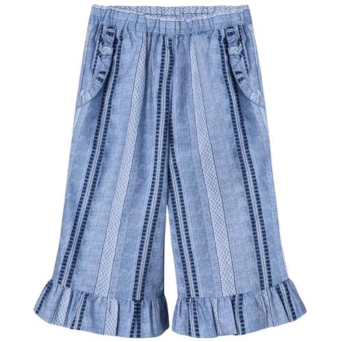 Se Fliink Amie Bukser Med Flæser Navy 3 Y  Blå  3 år  Unisex ved Babyshop