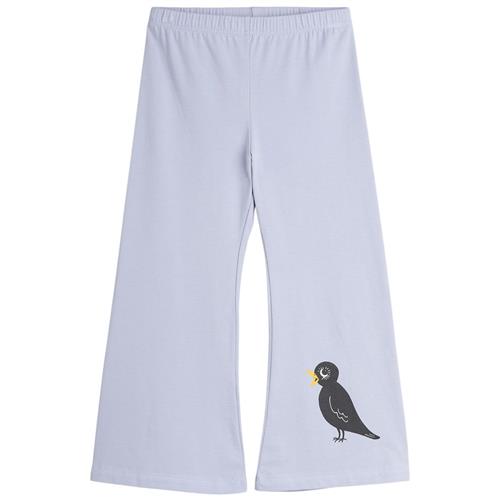 Mini Rodini GOTS Birds Sp Flared Bukser Purple | Lilla | 128/134 cm