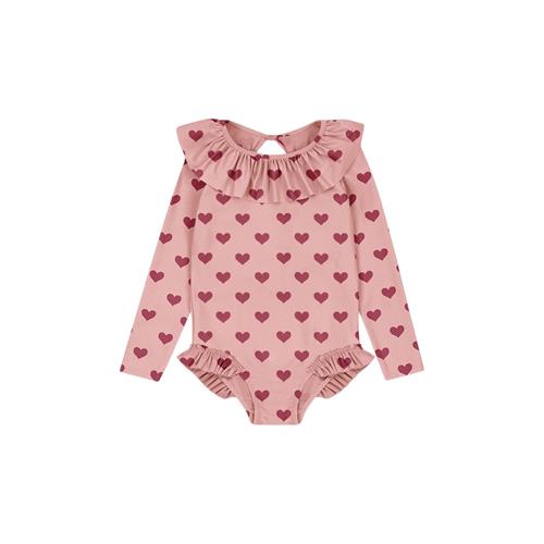 Konges Sløjd Manuca Langærmet Badedragt Amour Pink | Lyserød | 18 months