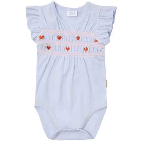 Hust&Claire Britt Baby Body Winter Sky | Blå | 62 cm