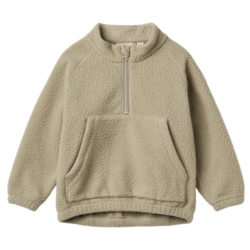 Wheat Moon Anorak I Fleece Drift Wood | Beige | 92 cm