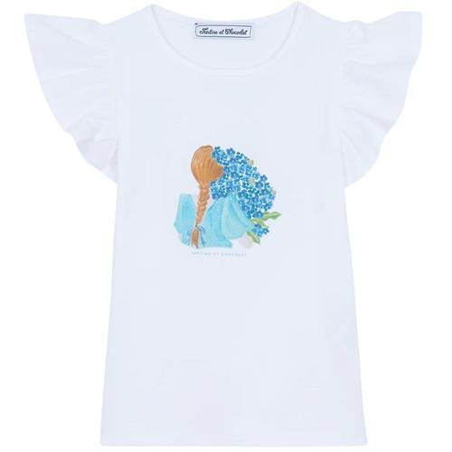 Tartine et Chocolat T-shirt Blanc | Hvid | 10 years