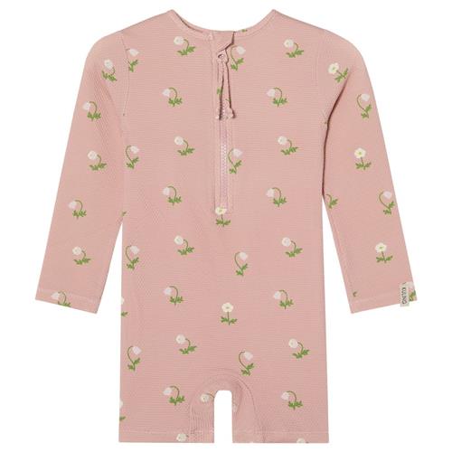 Kuling Paros UV-dragt Woody Rose Mosippa | Lyserød | 74/80 cm