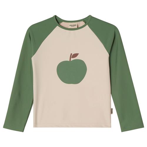 Kuling Kap Verde UV Rashvest Green Apple | Hvid | 98/104 cm