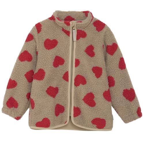 Celavi Teddy Fleect-jakke Cayenne | Beige | 100 cm