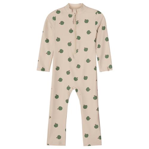 Kuling Seychelles UV-dragt Green Apple | Hvid | 110/116 cm