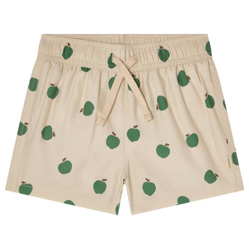 Kuling Strömstad Badeshorts Green Apple | Hvid | 110/116 cm