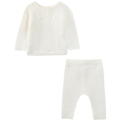 Tartine et Chocolat Strikket Tøjsæt Nacre |  | 9 months
