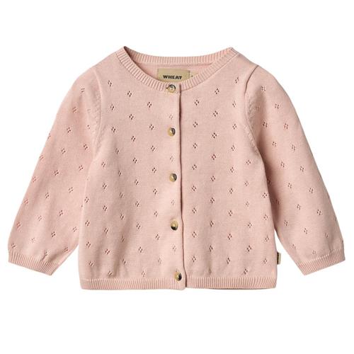 Wheat Maia Strikket Cardigan Powder | Lyserød | 80 cm
