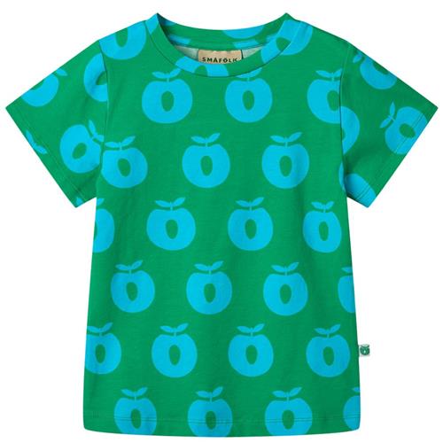 Småfolk Apples T-shirt Småfolk Green | Grønn | 2-3 years