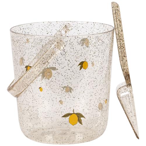 Konges Sløjd Glitterspand Og Skovl Lemon One Size    One Size 18 M+ unisex