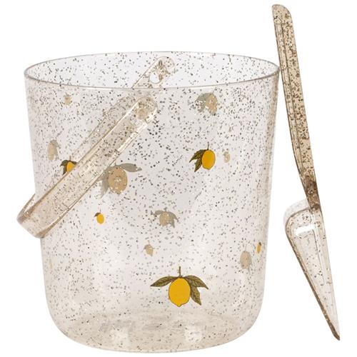 Konges Sløjd Glitterspand Og Skovl Lemon One Size    One Size  Unisex