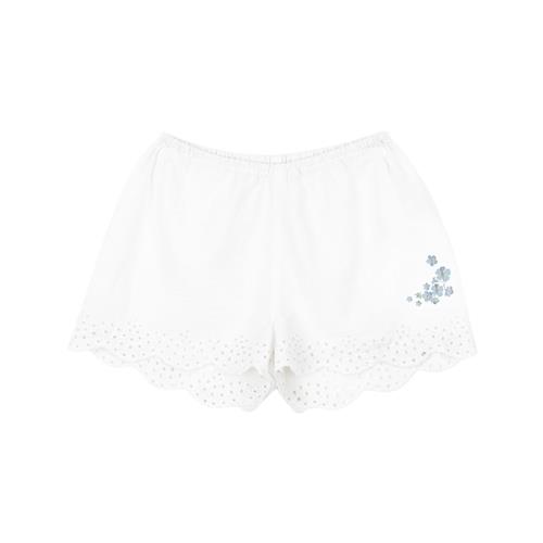 Se Konges Sløjd GOTS RHW X KS Fiori Shorts Optic White 18 months    18 måneder  kvinde ved Babyshop