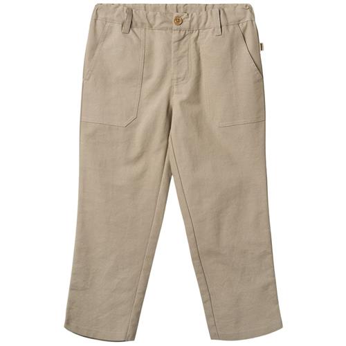 Wheat GOTS Egon Bukser Beige Stone | Beige | 104 cm