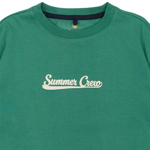 The New GOTS Ore Tee Bottle Green Bottle Green 7-8 Y  Grøn  7-8 år  mand