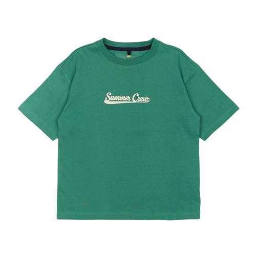 The New GOTS Ore Tee Bottle Green | Grønn | 7-8 years