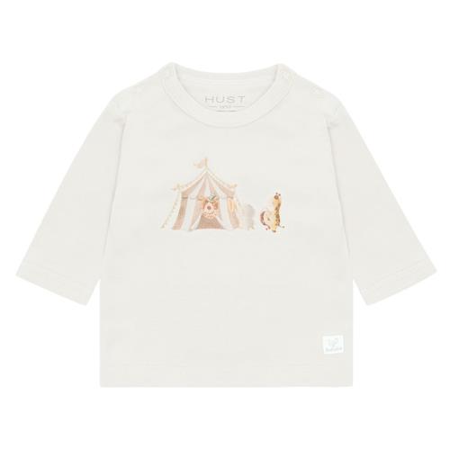 Hust&Claire Alex Langærmet T-shirt Snow White | Hvid | 74 cm