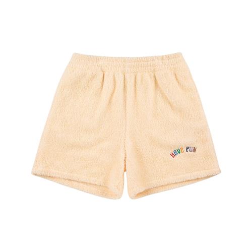 Bobo Choses Have Fun Terry Towel Bermudashorts Light Yellow | Gul | 6-7 years
