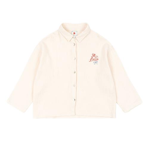 Konges Sløjd GOTS RHW X KS Bella Skjorte Mother Of Pearl 5-6 Y    5-6 år  kvinde