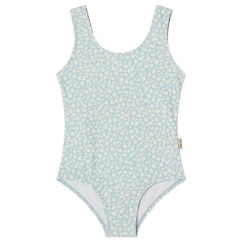 Kuling Milos UV-badedragt Sky Blue Flower | Blå | 122/128 cm