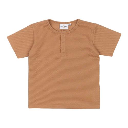 The New Siblings GOTS Ozzy Tee Indian Tan | Brun | 68 cm