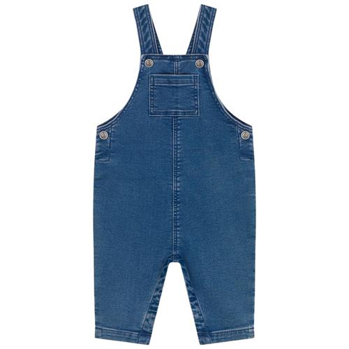 Petit Bateau Dungarees I Denim Bleu Delave | Blå | 24 months