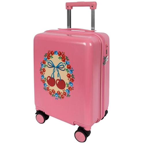 Konges Sløjd Travel Kuffert Cherry Bow | Lyserød | 0