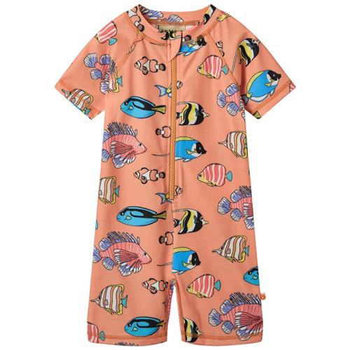 Småfolk Fish UV-dragt Papaya | Orange | 3-4 years