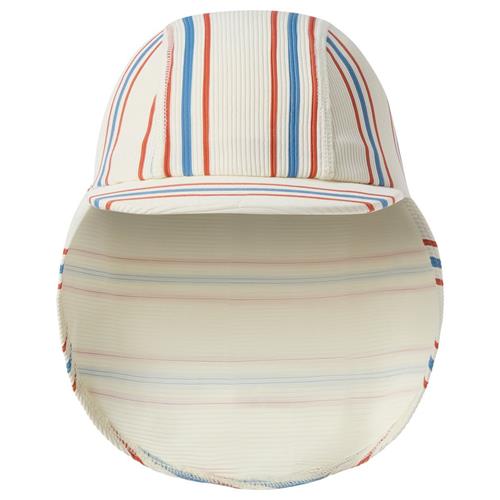 Kuling Palma UV-solhat Blue/red Stripe | Hvid | 52/54 cm