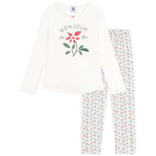 Petit Bateau Pyjamas Marshmallow Multicolor | Hvid | 8 years