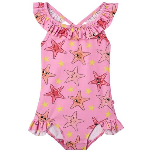 Småfolk Starfish UV50 Badedragt Bubblegum | Lyserød | 7-8 years