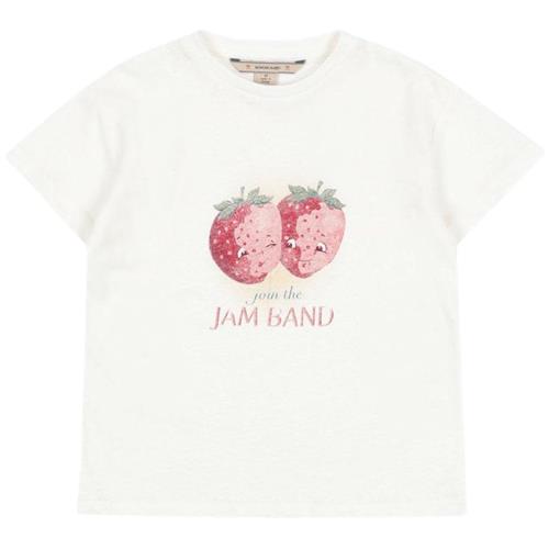 Konges Sløjd Era T-shirt Off White Jam | Hvid | 18 months
