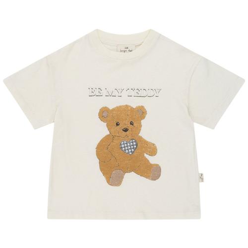 Konges Sløjd Era T-shirt Teddy Bear | Hvid | 12 months
