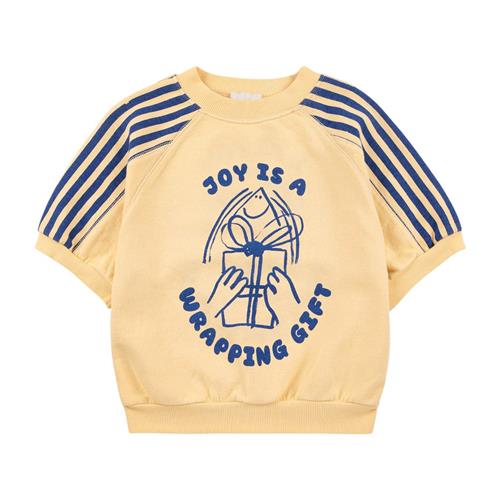 Bobo Choses Joy Is A Wrapping Gift Sweatshirt Light Yellow | Gul | 8-9 years