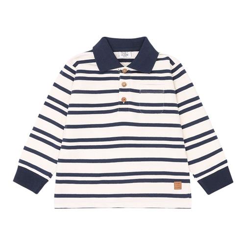Hust&Claire GOTS Sune Sweatshirt Snow White 104cm  Hvid  104 cm  mand