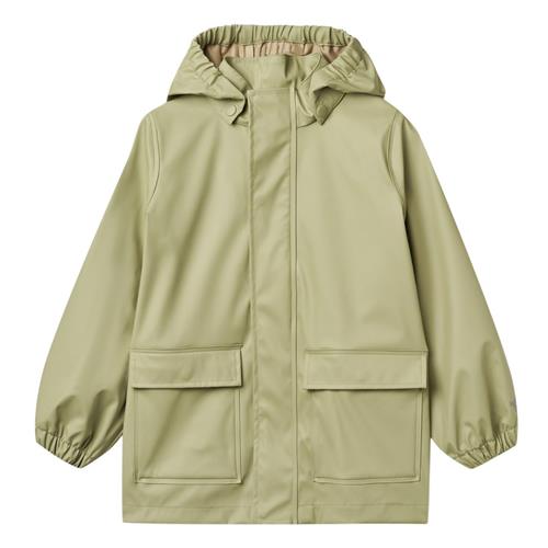Wheat Ollo Regnjakke Green Tea 116 cm  Grøn  116 cm  Unisex
