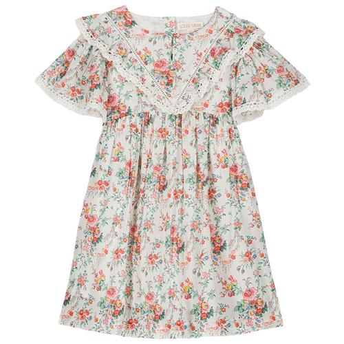 Louise Misha Siloe Kjole Cream Rosa Festa |  | 3 years