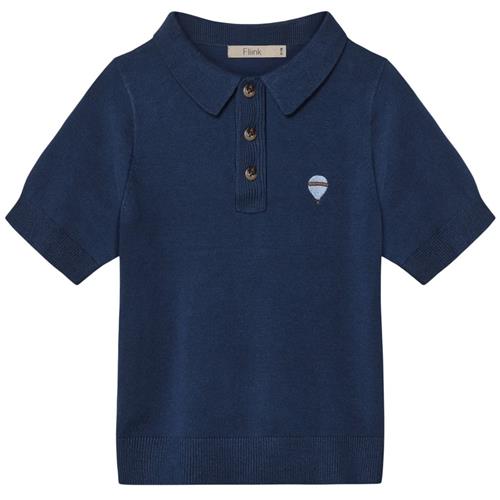 Fliink Favo Polo Med Korte Ærmer Insignia Blue | Blå | 4 years