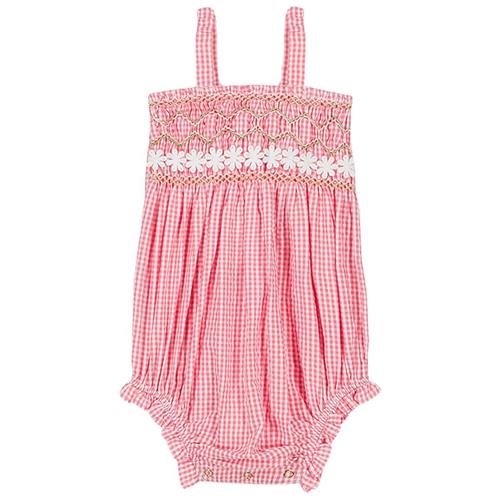 Louise Misha Franscesca Romper Pink Fragola Vichy | Lyserød | 9 months