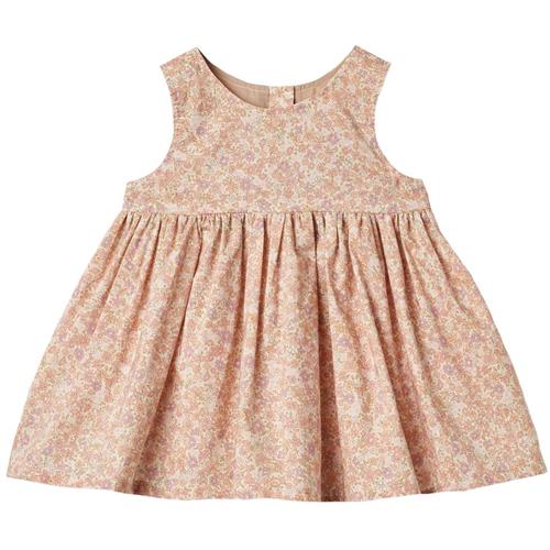Wheat Sienna Pinafore-kjole Lilac Flowers | Lyserød | 86 cm