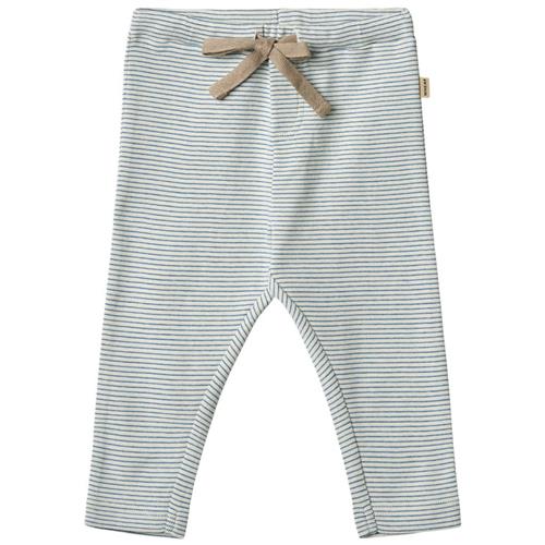 Wheat GOTS Manfred Jersey-bukser Blue Stripe | Blå | 80 cm