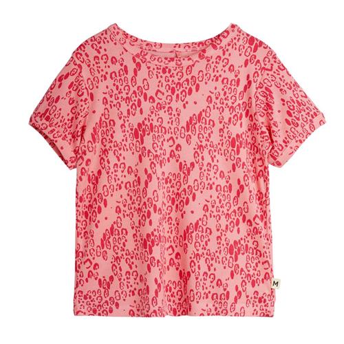 Mini Rodini GOTS Mini Leopard Aop Kortærmet T-shirt Pink | Lyserød | 92/98 cm