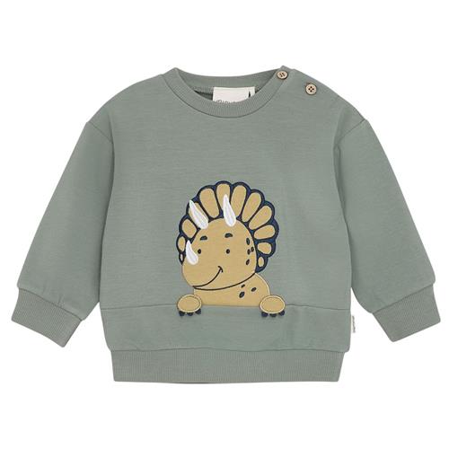 Minymo Sweatshirt Sea Spray | Grønn | 56 cm