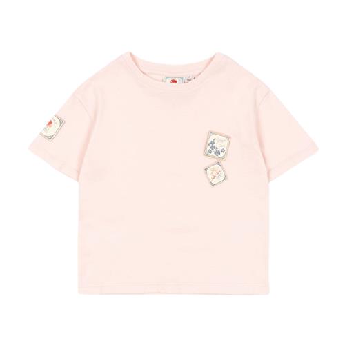 Konges Sløjd RHW X KS Lettre Tee Chalk Pink 7-8 Y    7-8 år  kvinde